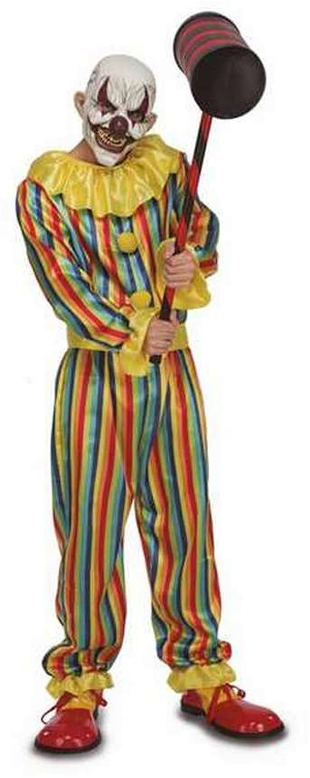 Maskeraddräkt Djävulsk Clown XL