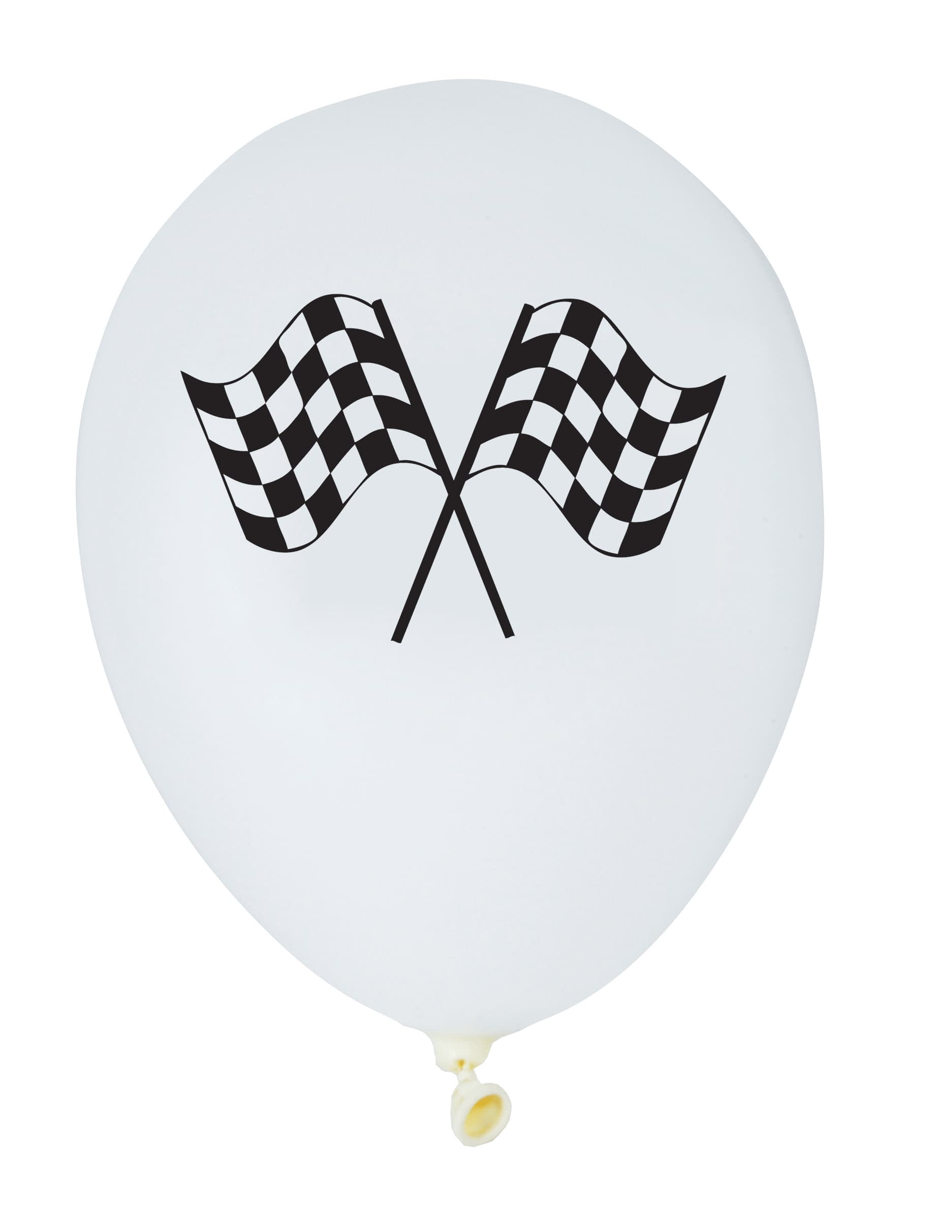 Latexballonger Fotboll 30cm, 6-pack main image 1