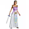 Lyxig prinsessan Zelda-maskeraddräkt för damer, Storlek: Medium