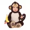 Maskeraddräkt apa med bananskallra barn