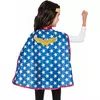 Cape och tiara Wonder Woman Super Hero Girls™ barn