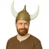 Vikingahjälm med horn vuxen