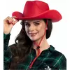 Röd cowboyhatt vuxen