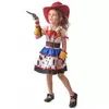 Cowgirl-maskeraddräkt i tecknad stil flicka, Storlek: 10-12 år (130-140 cm)