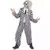 Beetlejuice™-maskeraddräkt herr, Storlek: Medium/Large