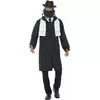 Rabbin-maskeraddräkt vuxen, Storlek: Medium
