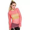 Fluorrosa T-shirt 80-tal dam