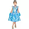 Klassisk Cendrillon™-maskeraddräkt för barn, Storlek: 7-8 år (124 - 136 cm)