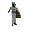 Klassisk Boba Fett™-maskeraddräkt för barn, Storlek: 5-6 år (110 till 116 cm)