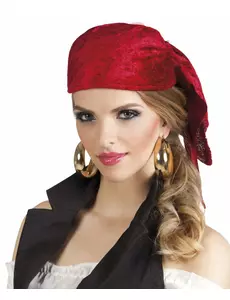 Röd bandana vuxen