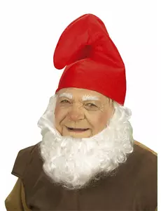 Röd tomteluva vuxen