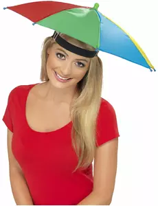 Paraplyhatt i flera färger vuxen
