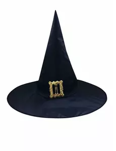 Häxhatt med spänne vuxen Halloween