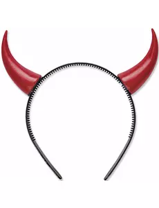Röda horn vuxen Halloween