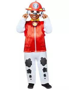 Deluxe Marcus maskeraddräkt Pat'Patrouille™ barn, Storlek: 4-6 år (110 cm)