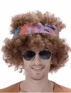 Afrohippieperuk herr