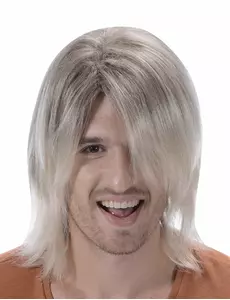 Blond surfarperuk herr