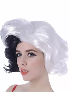 Peruk för Cruella-dam