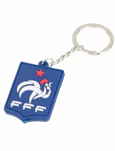 Blå silikonnyckelring France FFF™