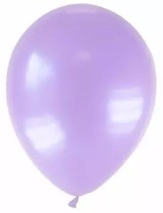 12 metalliska parmafärgade ballonger 28 cm