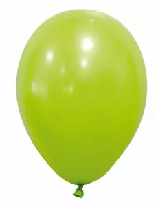 12 ljusgröna ballonger 28 cm