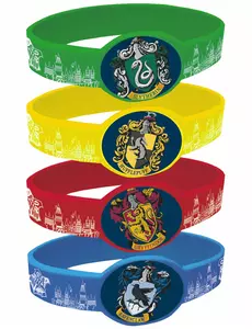 4 Elastiska armband Harry Potter ™