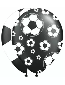 8 Fotbollslatexballonger