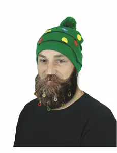 9 clips för skägg eller hår med julkulor