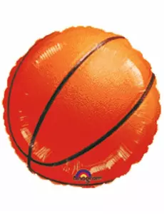 Aluminiumfolieballong basketboll