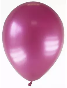 12 metalliska ballonger vinröda 28 cm