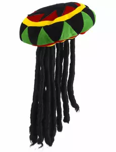 Rastamössa i sammet med dreadlocks för vuxen