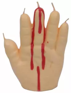 Blödande handljus