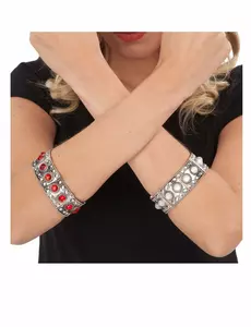 Rött medeltida drottningarmband vuxen