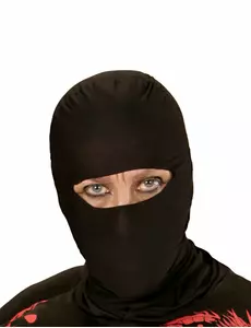 Svart ninjabalaklava vuxen