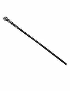 Silverfärgad käppspira 80 cm
