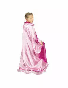 Vändbar lyxig rosa prinsesscape barn