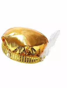 Gyllene sultan-turban vuxen