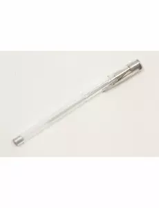 Silverfärgad ceremonipenna 18 cm