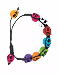 Flerfärgat armband Dia de los muertos