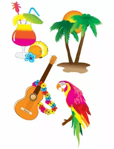 Hawaiidekoration