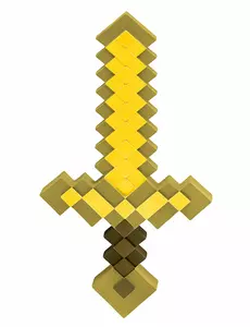 Minecraf™-svärd guldfärgat barn