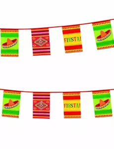 Mexikansk girlang i plast