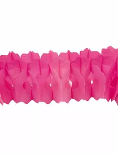 Fuchsiapappersgirlang 15 cm x 4 m