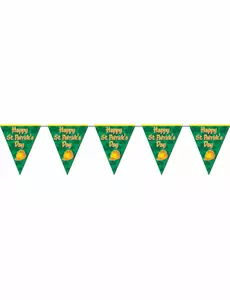 Vimpelgirlang Happy St Patrick's Day 3.6m