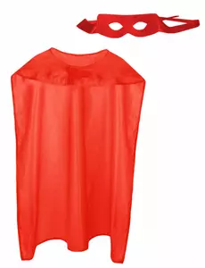Röd superhjältekit vuxen