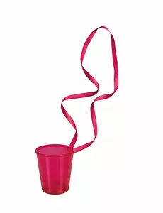 Set med 6 rosa shooterhalsband