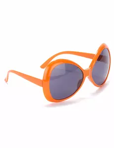Orange discoglasögon vuxen