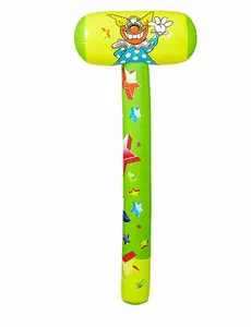 Uppblåsbar clownhammare 96 cm