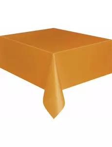 Orange plastduk 137 x 274 cm