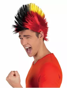 Punkperuk supporter Belgien vuxen